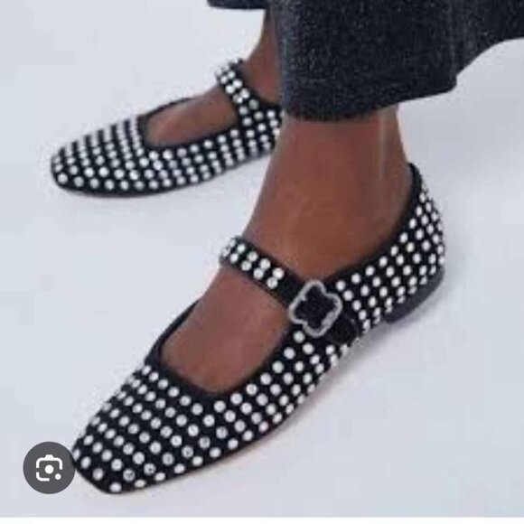 New Sam Edelman Womens Michaela Mary Jane Flat Shoes Size 8 - Picture 2 of 6